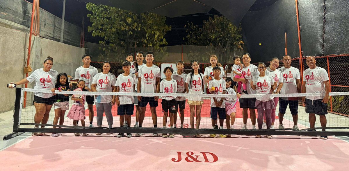 J&D Pickeball Court Banner