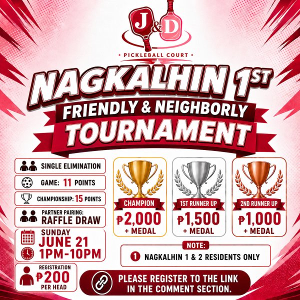 Nagkalhin 1 & 2 - 1st Tournament  - Tournament