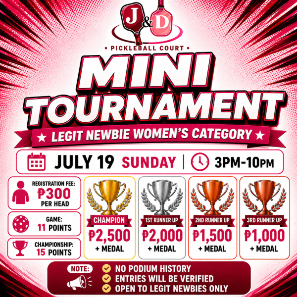1st Beginners Women Tournament