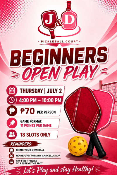 July Open Play - Open Play