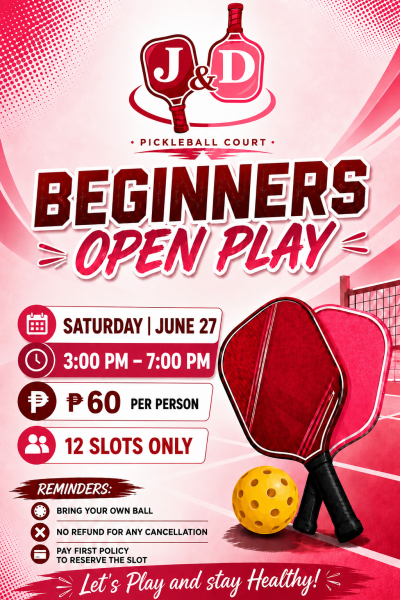 Beginners Open Play - Open Play